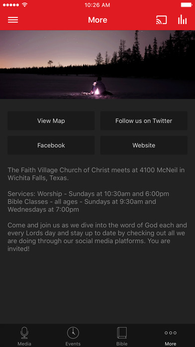 Faith Village iPhone App